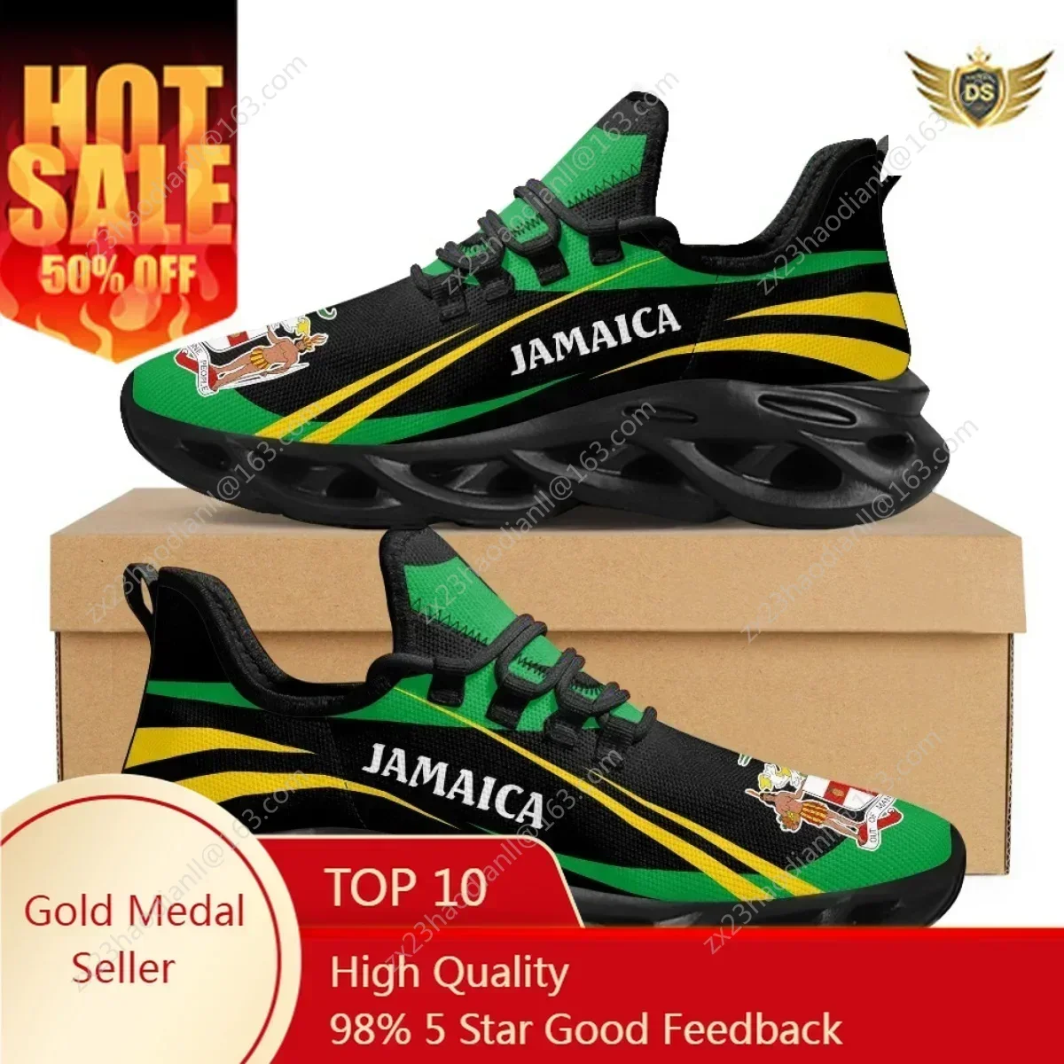 

Jamaica Flag Print Shoes Men Sneakers Blade Running Shoes Breathable Men Footwear Trainer Fashion Male Casual Shoes For Men