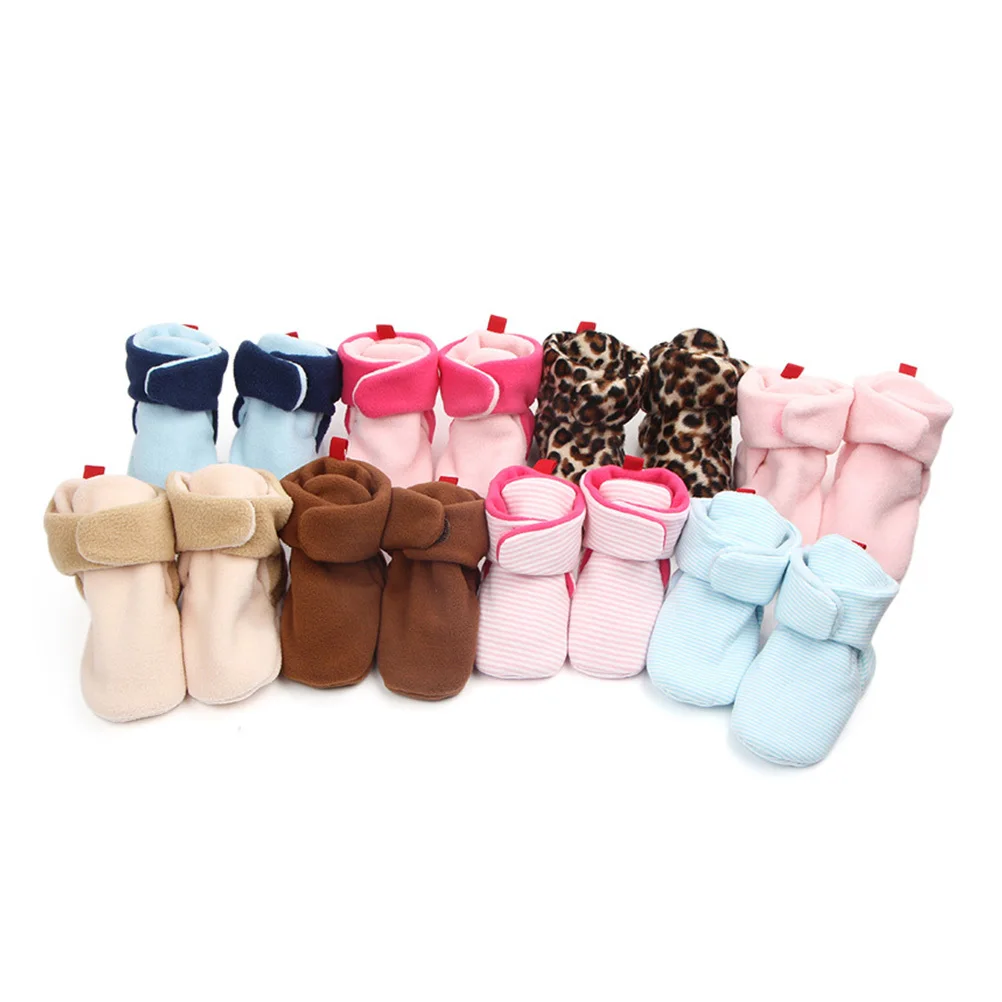 

Флисовые носки для детей, противоскользящие теплые носки, тапочки из кораллового флиса для малышей, 12 см, 45 г, детские носки светлого цвета хаки