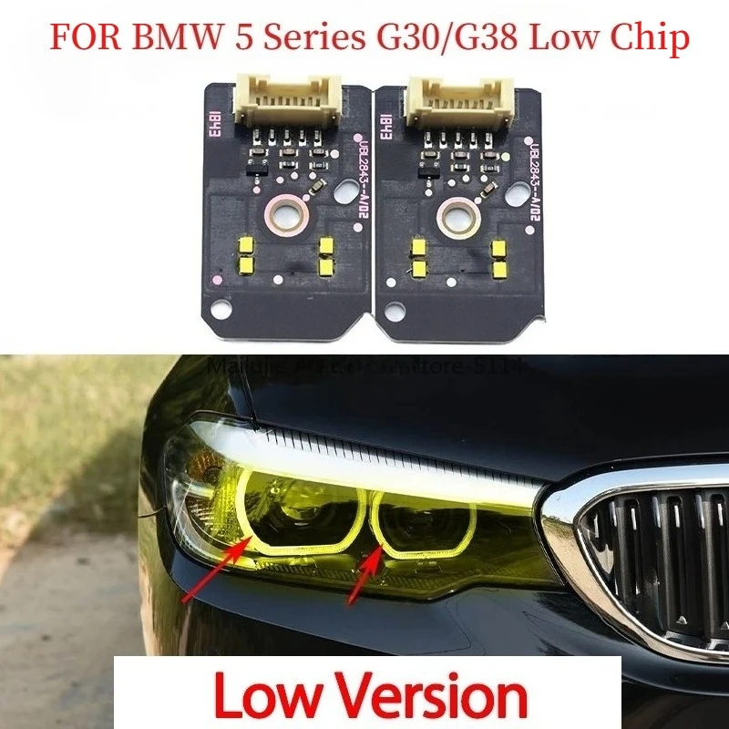 

For BMW 5 Series G30 G38 18-21 LOW Car Headlights DRL White Yellow Light Chip Ballast Chip Circuit Board Light Source Board Chip