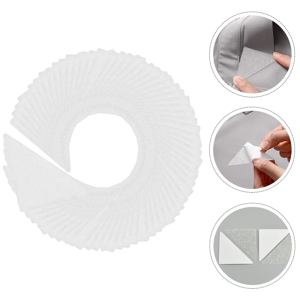 

120pcs Stays Men Shirt Inserts Triangle Plastic Support Dress Shirts Collar Collar Stays Shaper Mens