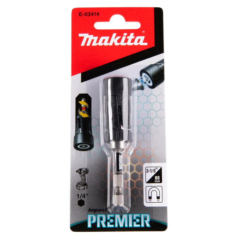 Imagem -05 - Makita-impact Premier Ultra Mag Bit Holder Drills Torção de Ouro Peças para Ferramenta Elétrica 79 mm E03414