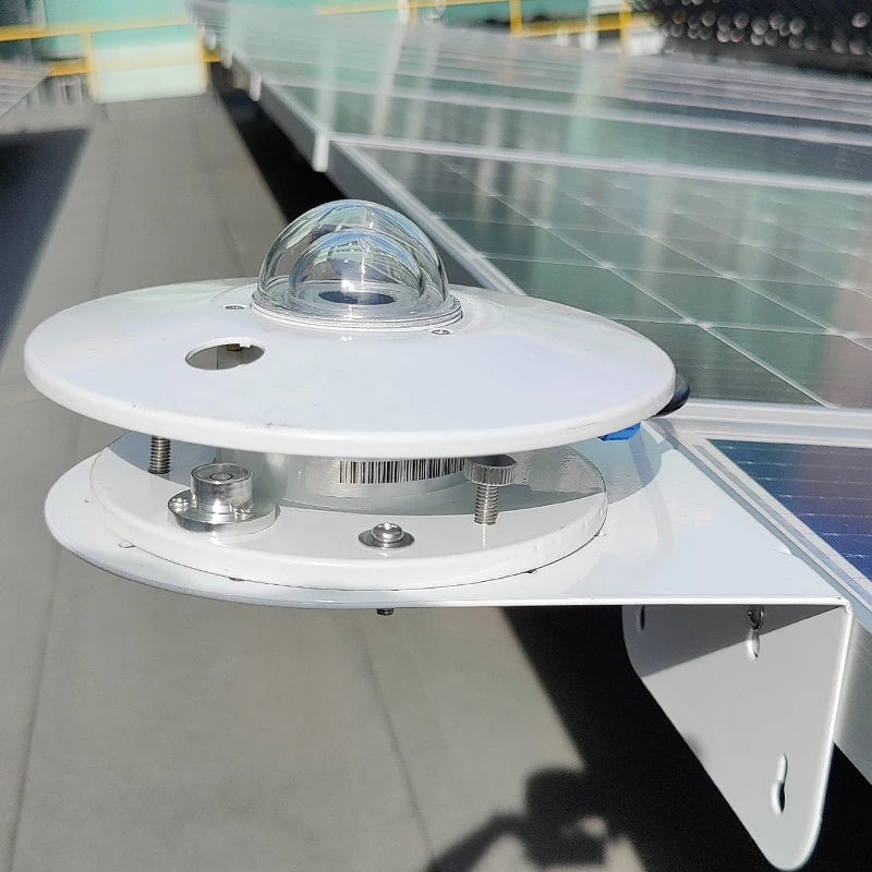 

2026 OEM Custom Class 2 Solar Module Monitoring System Diffuse Silicon Irradiance Sensor Modbus Solar Radiation Sensor Pyranomet