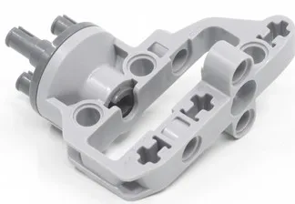 Bloc d'engrenage 3 ½ 6 ½ X3 + 3 SNAP Gear Block, 5 pièces, assemblage autonome, blocs d'éclairage en brique, n ° 5200 + 92908, Compatible avec Y5201 + 92909