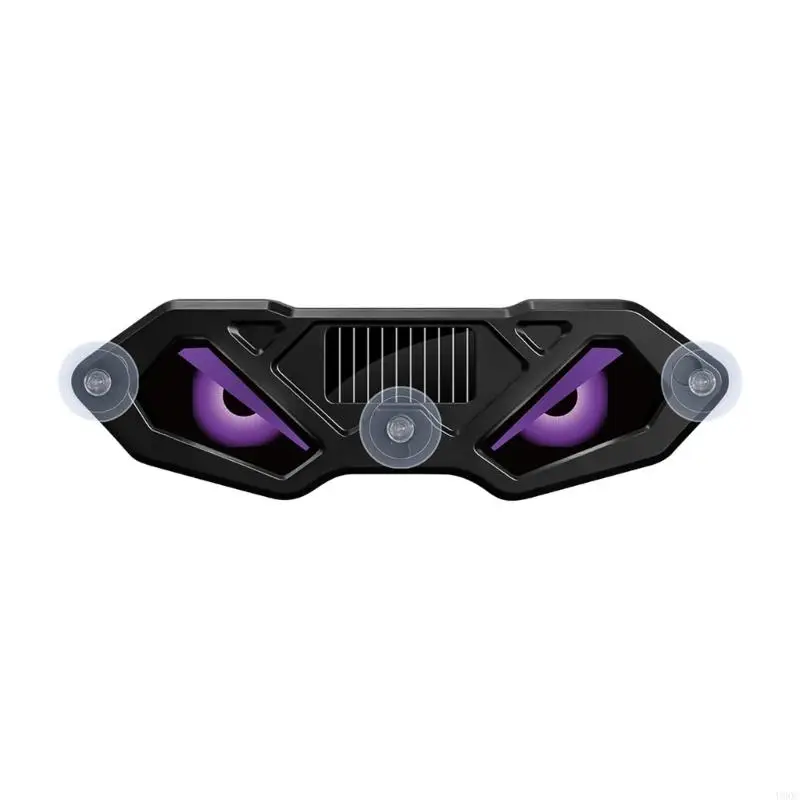Vehicle Devil Eye Warning Light with Type C Charging and Night Display New
