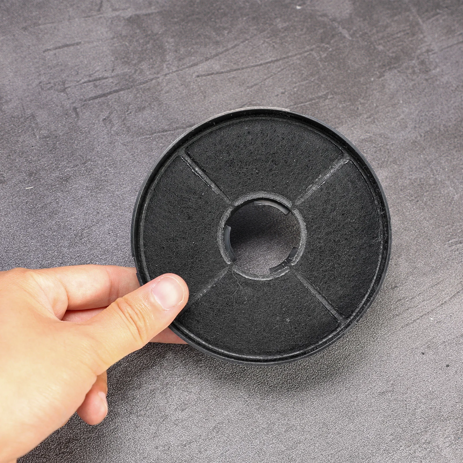2Pcs 105*20MM Black Activated Carbon Filter Replacement Kitchen Cooker Range Hood Charcoal Filter Air Purification Tool Parts