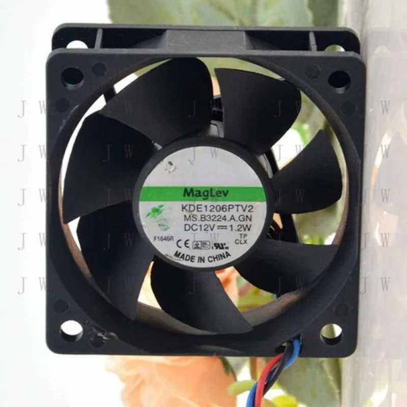 

DDZ ДЛЯ 1 шт. новый охлаждающий вентилятор KDE1206PTV2 2 В 1,1 Вт 60*25 мм 3-проводной бесшумный # Ф8