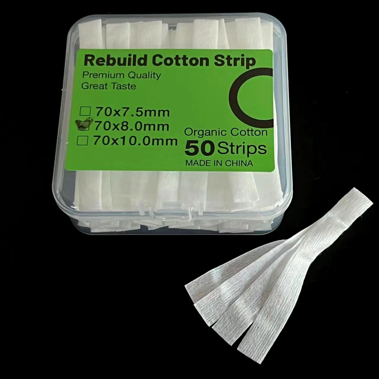 50 Strips/Box General Original Mesh/Organic Cotton Strip For PNP/TPP/GaliburnG/RPM2/3/GT Series/GTX/XROS ReBuild Kit WaterColor