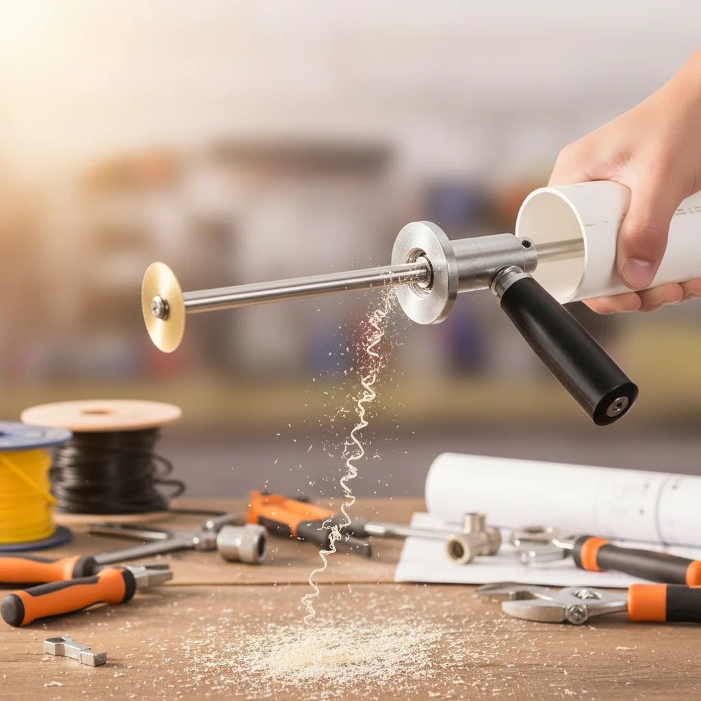 

Внутренний резак для труб из ПВХ с алмазной зернистостью Регулируемая глубина Ручка от 1-1/2 до 8 дюймов для обустройства дома