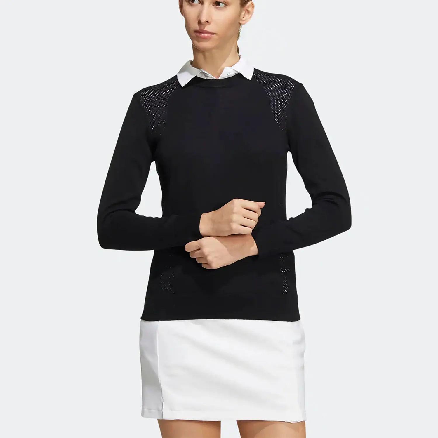 

Adidas genuine Season's New Women's Golf Woolen Hoodie HA5846