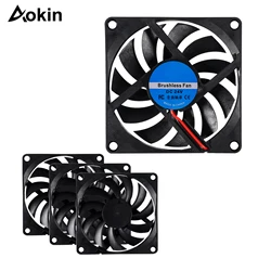 2Pcs DC 5V 12V 24V 8010 Fan 3D Printer 80x80x10 Brushless Cooling Fan 80MM for 3D Printer PC CPU Computer Case Fan Cooler