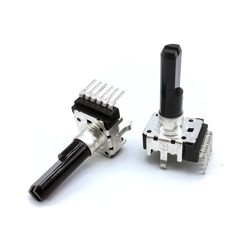 2 pcs RA11 potentiometer with Midpoint 6 pin W503 W50K half shaft 23mm PioneerDJ Audio Amplifier Mixing Console Mixer