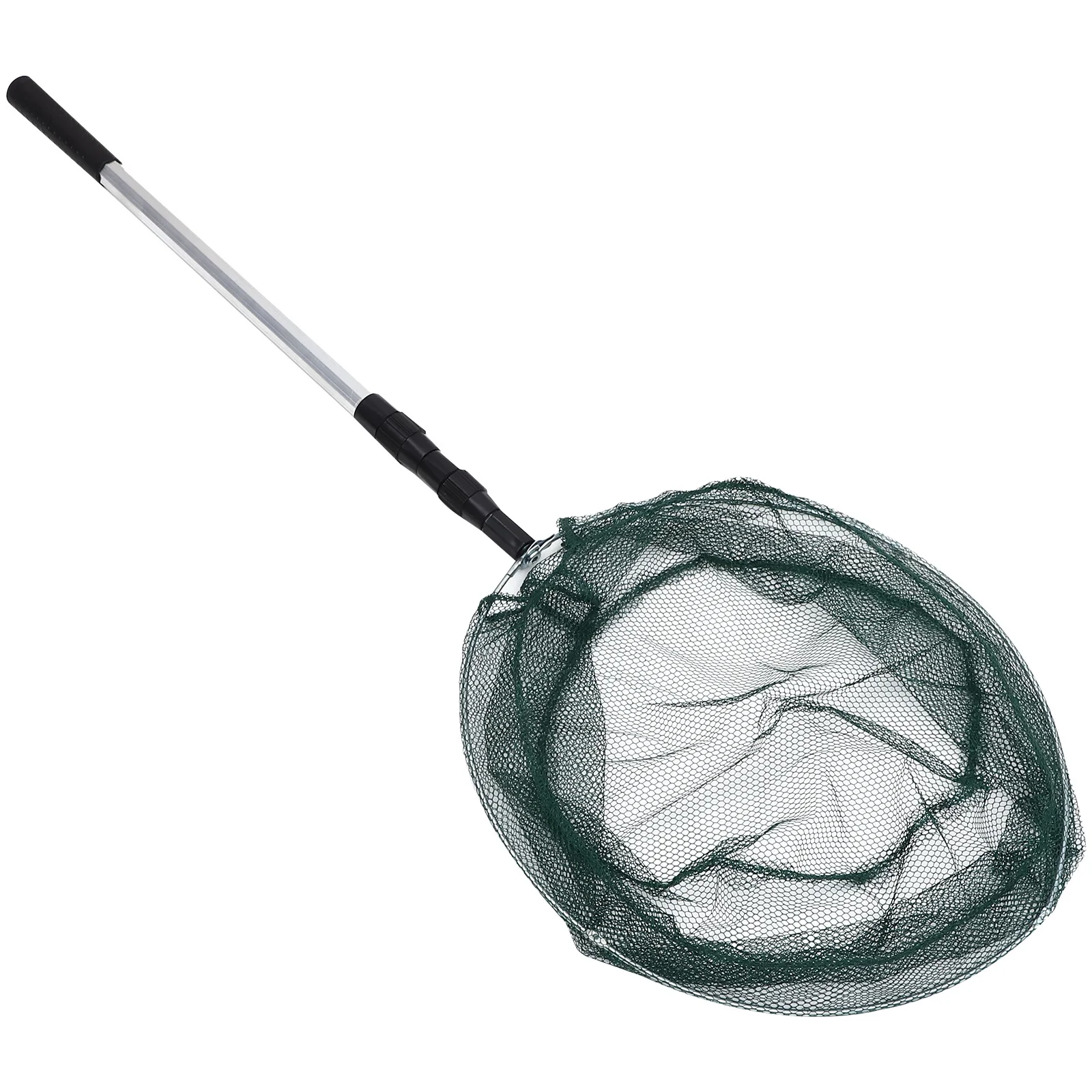 

Collapsible Fishing Net Foldable Telescopic Aluminum Alloy Handle Release Fish Net Aquarium Lake Pond Saltwater