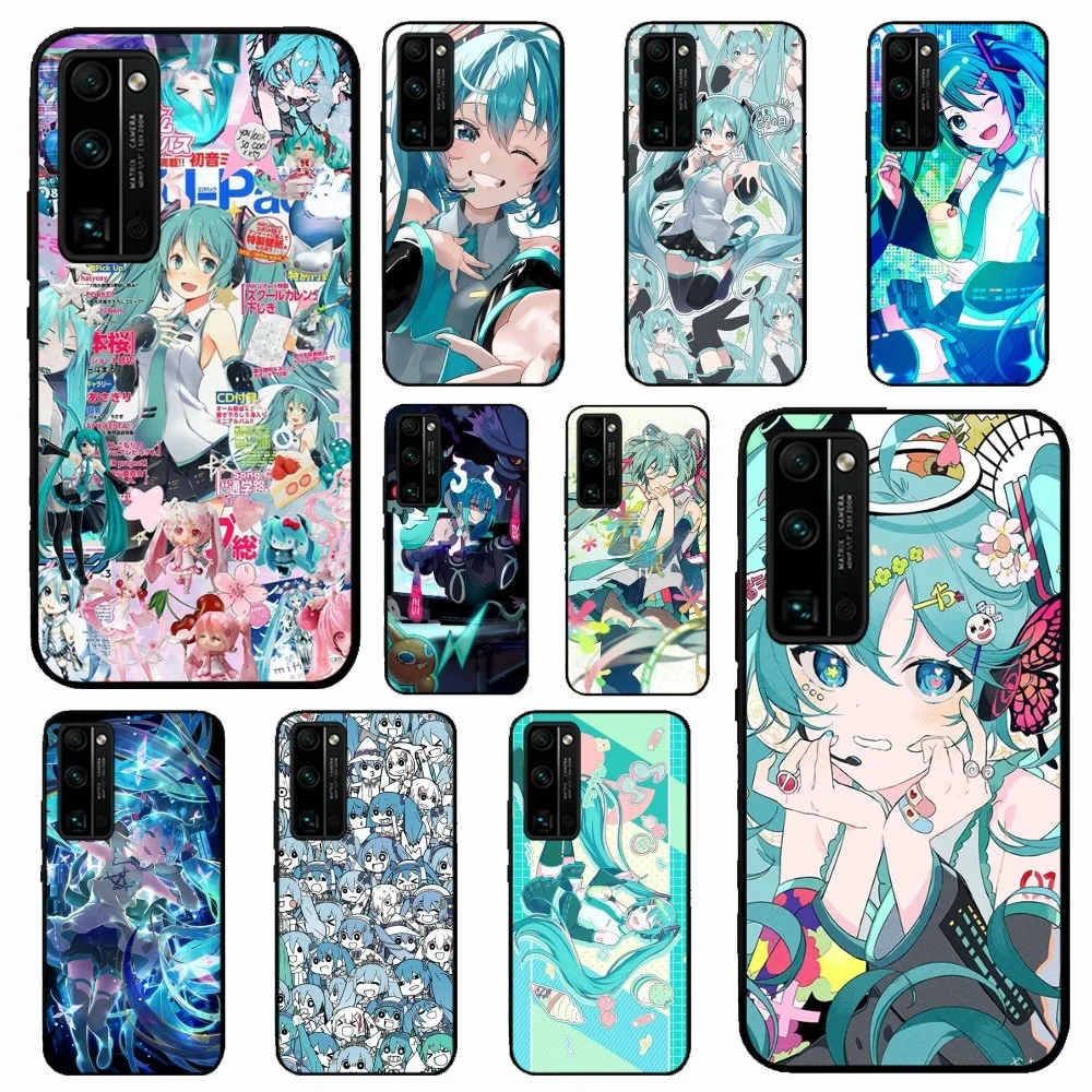 Hatsune anime M-Miku For Huawei Honor 10 lite 9 20 7A 9X 30 50 60 70 pro plus Soft Silicone Cover