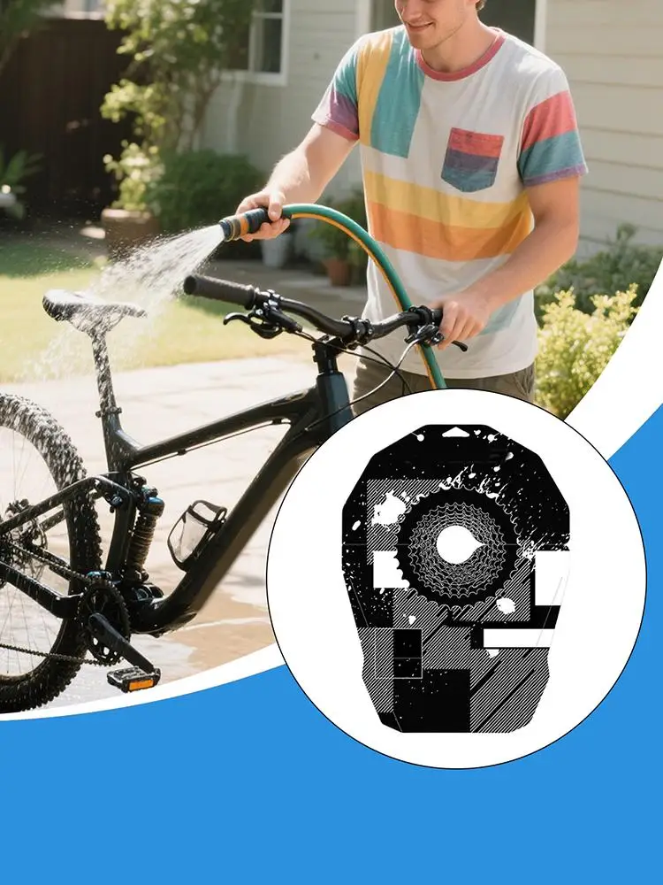 AliExpress NONE Cycle Wash Cover Protective Bike Brake Disc Cover Lightweight Waterproof Easy-To-Clean Protector for Oil Stain Prevention