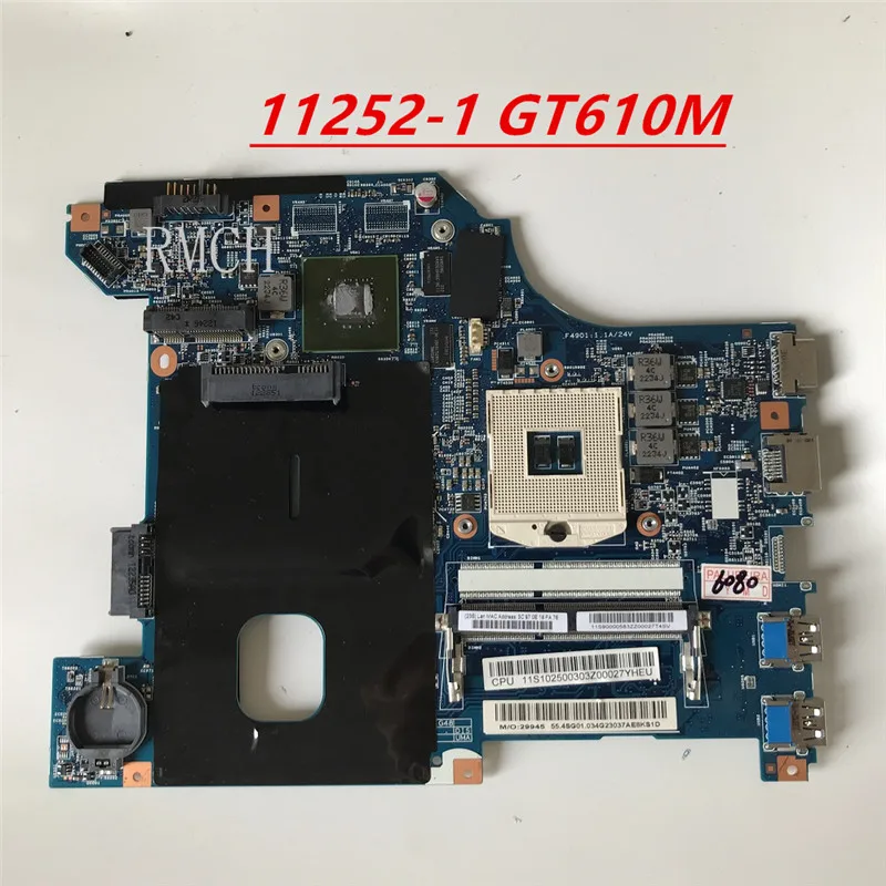 

11252-1 Original For Lenovo G480 laptop motherboard G480 HM76 GT610M 1GB LG4858 48.4SG11.011 tested good