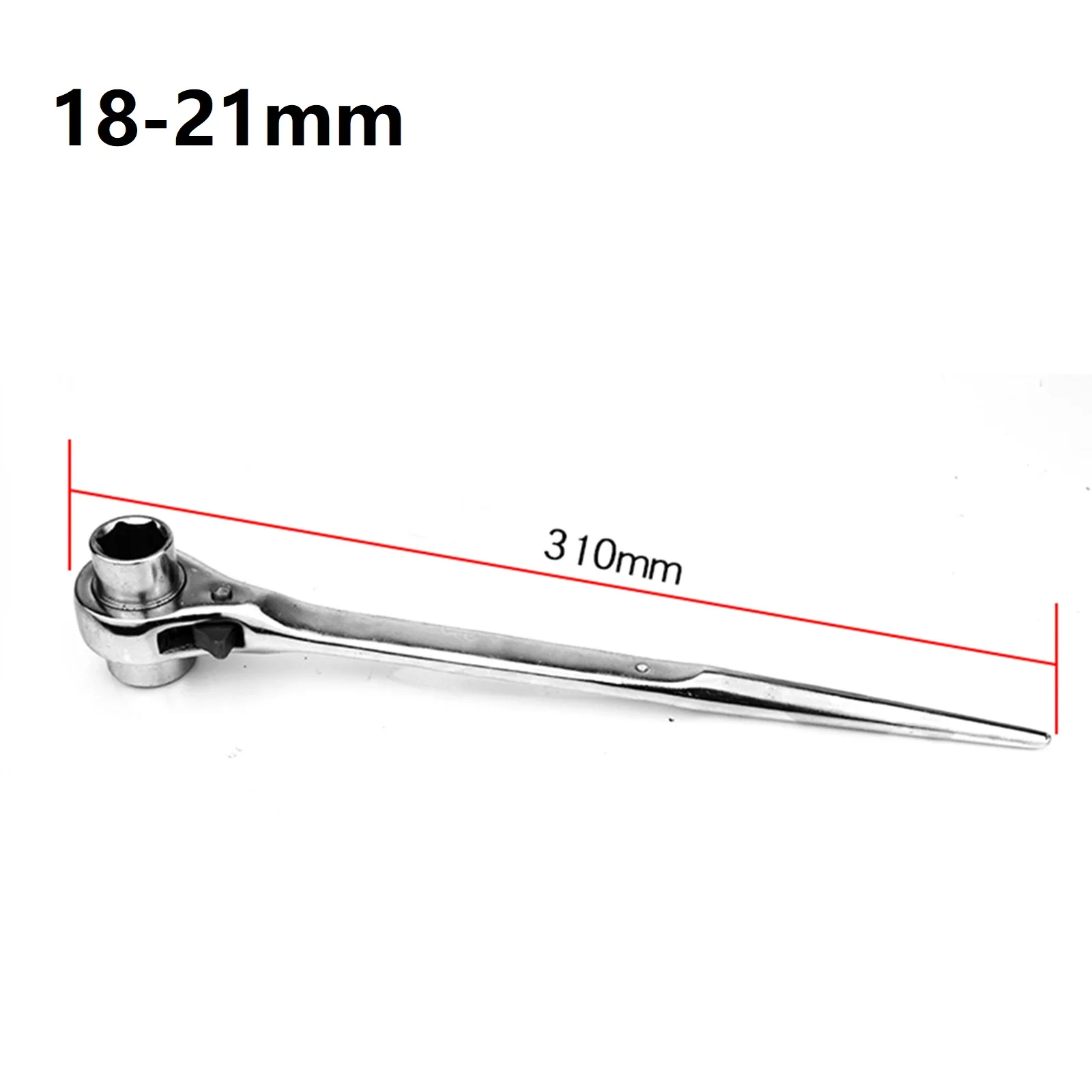 High Torque Ratchet Wrench  Precision Forged Chrome Vanadium Steel  Plum Head  Perfect for Safe Twisting 1722mm