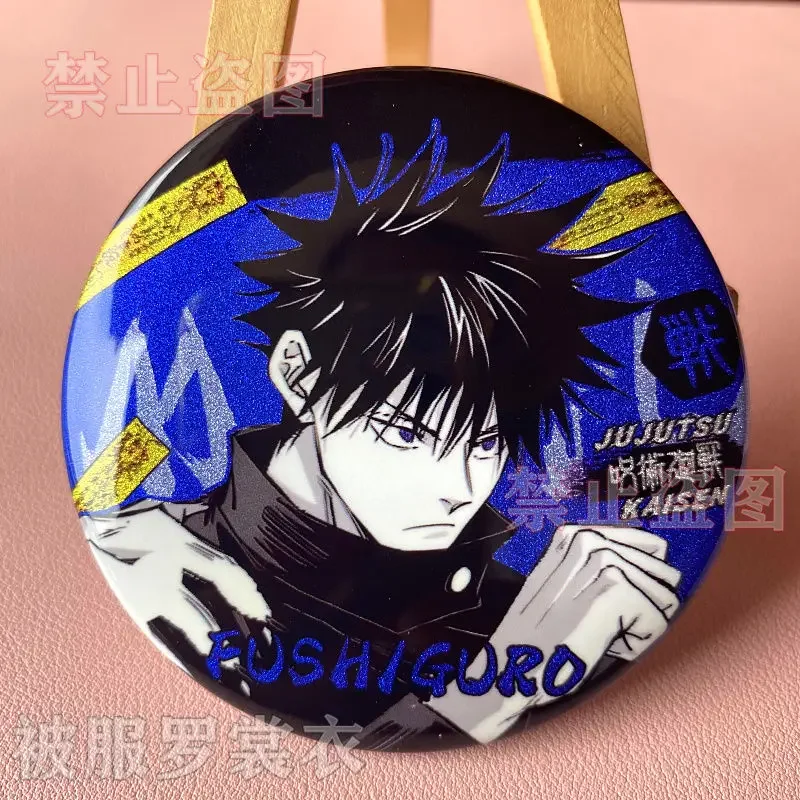 

New Jujutsu Kaisen Badge Fushiguro Megumi Satoru Gojo Anime Peripherals Cute Cartoon Bag Personality Delicate Ornament Keepsake