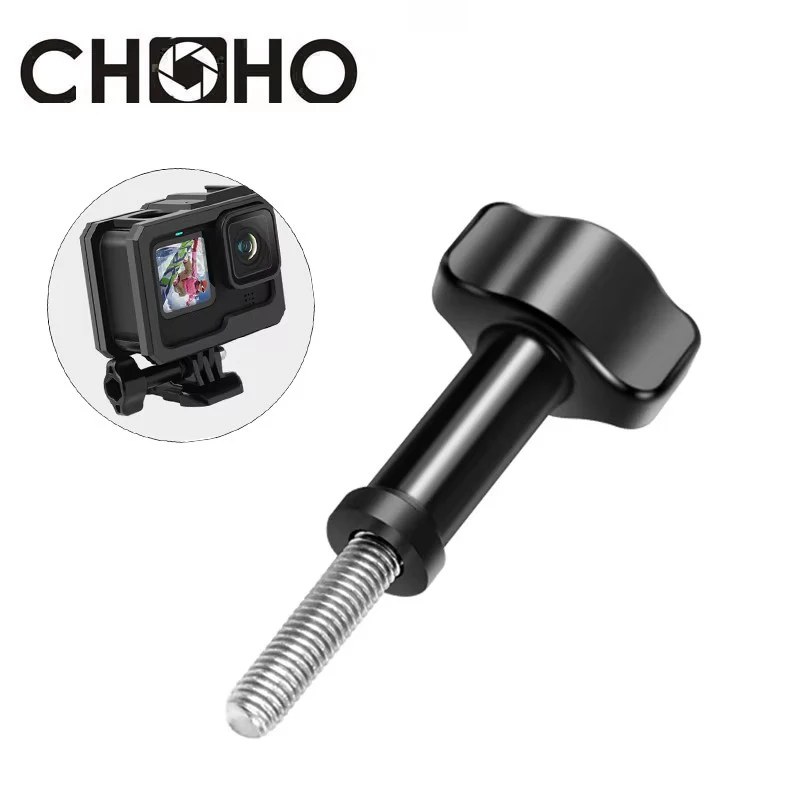 For Gopro 13 12 Max Accessories Screw Long Converter Thumb Knob Bolt ABS For Go Pro Hero Insta360 x4 DJI Action 4 5pro Camera