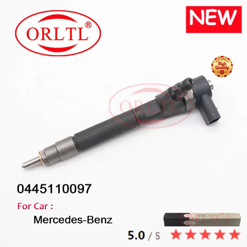 

ORLTL Genuine Fuel Injector 0 445 110 097 0445110097 A6120700087 6120700087 FOR MERCEDES Truck