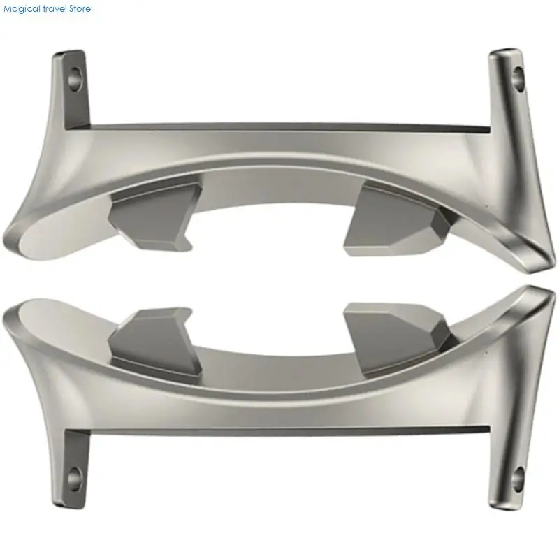 N2UB 2pcs Watch Band Connection Accessory Watch Straps Connector Adapter Band Metal Link Attachment for Watch Fit