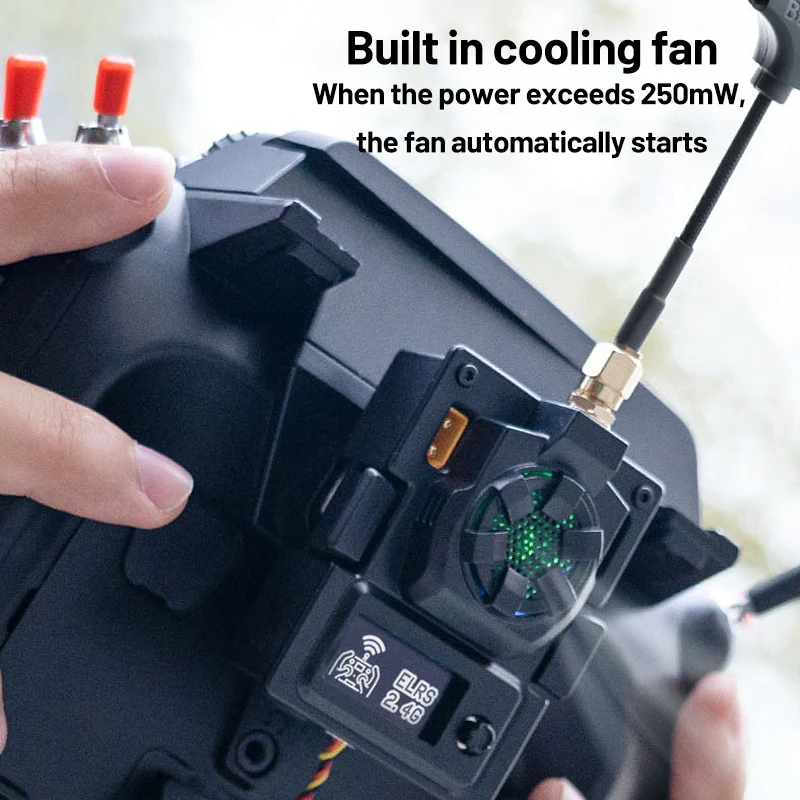 BETAFPV مايكرو TX V2 وحدة ELRS 915MHz 2W RF الطاقة المدمج في TCXO CNC SMA هوائي لنظارات FPV/طائرات بدون طيار FPV طويلة المدى كوادكوبتر