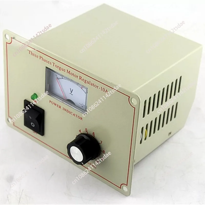 Three-phase torque motor controller 10A25A with meter Three-phase torque motor governor 380V6A8A torque meter