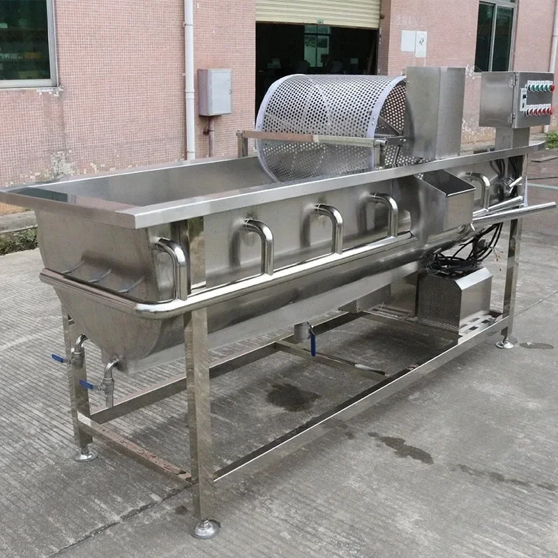 Commercial vegetable washing machine, multi-functional high pressure spray washing machine, fruit and vegetable washing machine