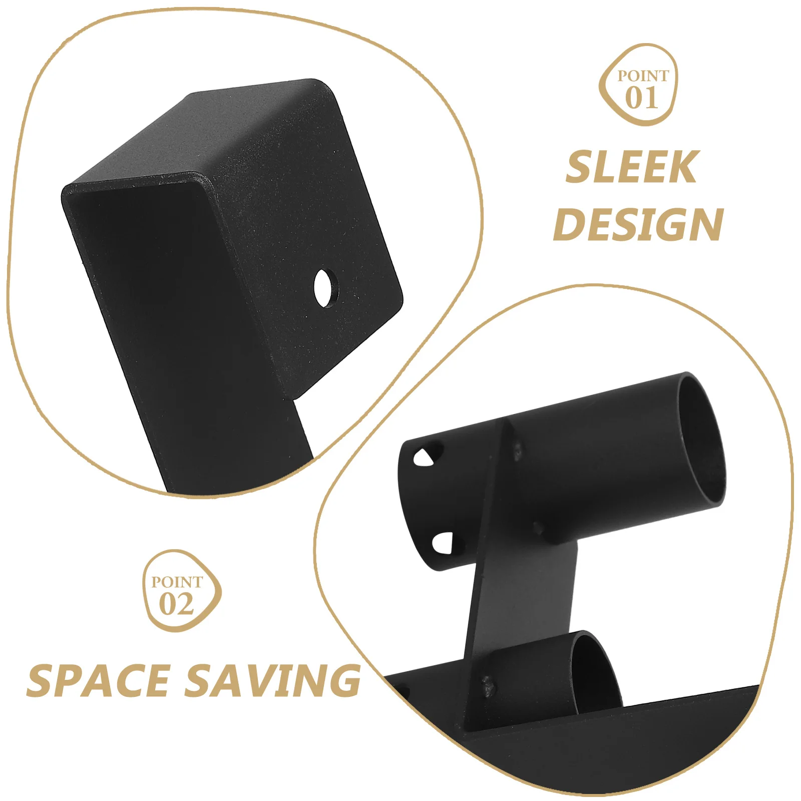 2 قطعة أداة حمام السباحة شماعات الثقيلة تجمع سياج السنانير منظم معلق لمعدات التنظيف أقطاب الكاشطات ورقة مسامير شبكات #4