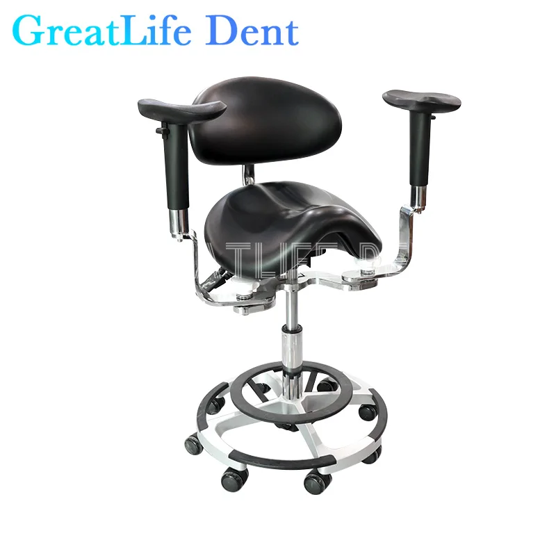 

GreatLife Dent Comprehensive Treatment Luxury Foot Pedal Height Adjustable Dental Laboratory Equipment Instrument Dentist chair