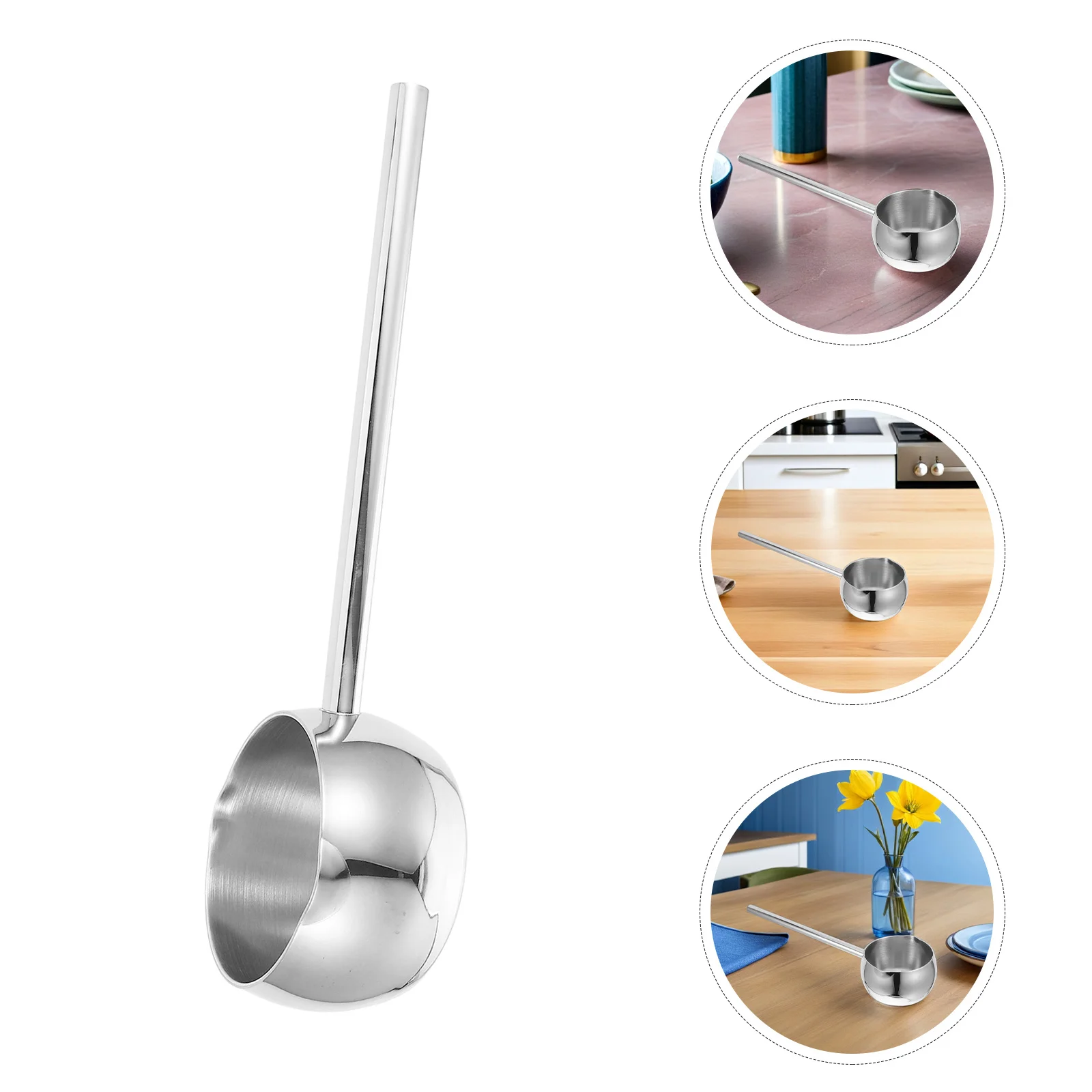 

Маленькая кастрюля из нержавеющей стали, 500 мл, мини-подогреватель для масла, кастрюля для заливки масла, кастрюля с безопасной длинной ручкой, легко чистится