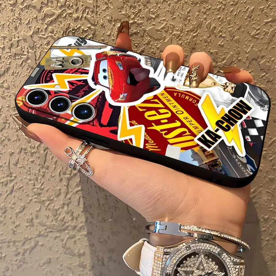 Etui na telefon Disney Cool McQueen z miękkim tyłem do Samsung Galaxy A04 A03 A07 Note 20 Ultra 9 10 A05 A06 A30 A40 A10 A20 A01 A02