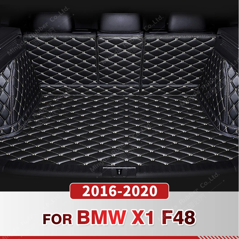 

Auto Full Coverage Trunk Mat For BMW X1 F48 2016-2020 19 18 17 Car Boot Cover Pad Cargo Liner Interior Protector Accessories