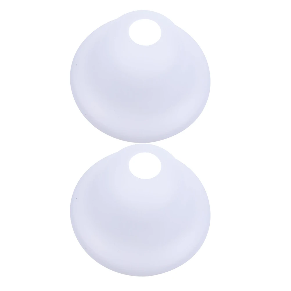 

2Pcs Plastic Lampshade Durable Soft Lighting Replacement for Floor Wall Ceiling Lamp Light Covers Household Camping Fixtures