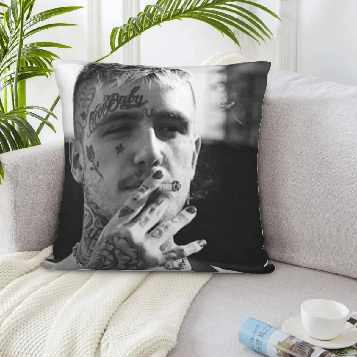 

Lil Peep Singer 01782 Decoration Home Decoration Sleeping Pillows Dakimakura Pillow Case Pillow Cover
