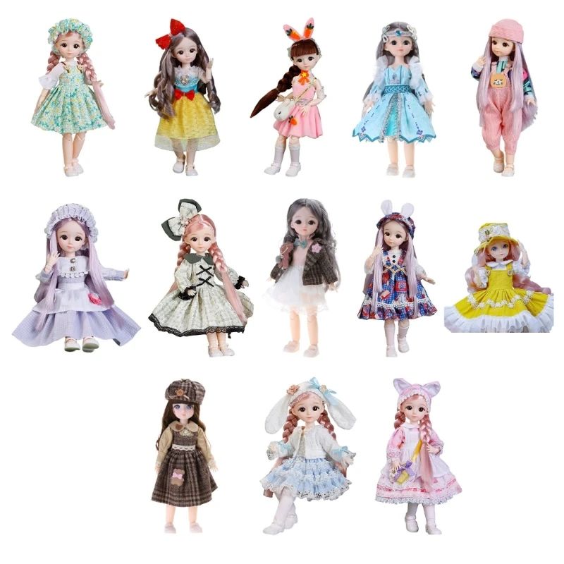 

F19F in Beautiful Dress Baby Realistic Princess Girls in Gorgeous Dress