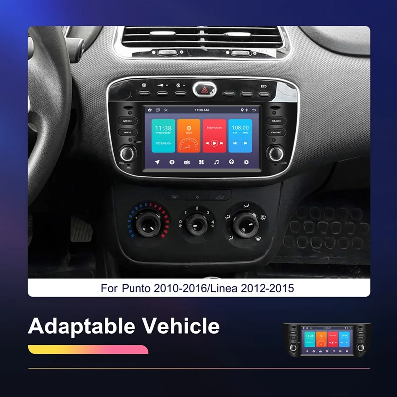 

Classy-Android 2 Din Car Radio For Fiat Punto 2010-2016 Linea 2012-2015 Multimedia Player Wifi GPS Navigation Stereo