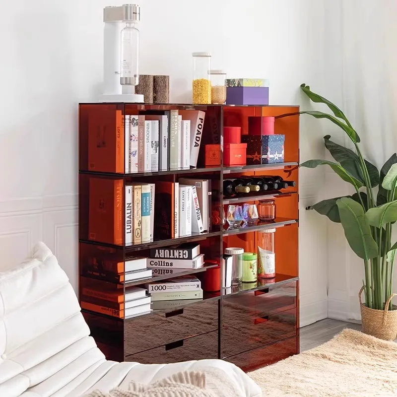 مرحباً، غرفة المعيشة، تركيبة مجانية، خزانة تلفزيون، خفيفة، درج أكريليك فاخر، تخزين، غرفة نوم منزلية بسيطة وحديثة