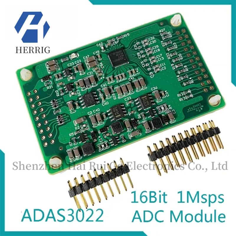 ADAS3022 16-Bit/1Msps SAR ADC Module / High Impedance / 8 Channel Single-Ended / 4 Differential Inputs