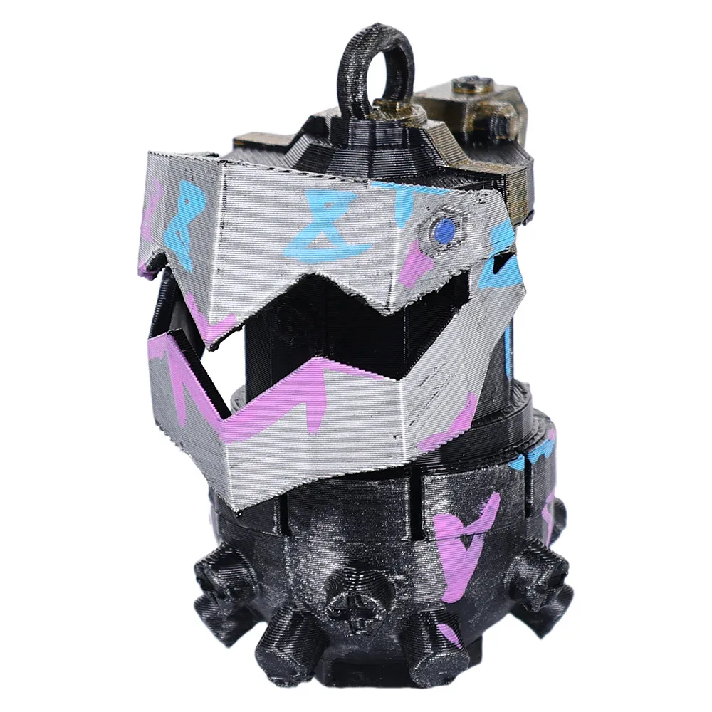 ผู้ใหญ่ LoL ปลอมตัว Jinx COSPLAY พวงกุญแจจี้สัญญาณ Flare Props Fantasia ฮาโลวีน Carnival เครื่องแต่งกายอุปกรณ์เสริมของขวัญ