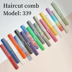 Barber's Comb 332  333 339 452 Pro Haircut Comb Hair Salon Hair Brush Teeth Dense Teeth Hairstylists Hairdressing Tools Y0511