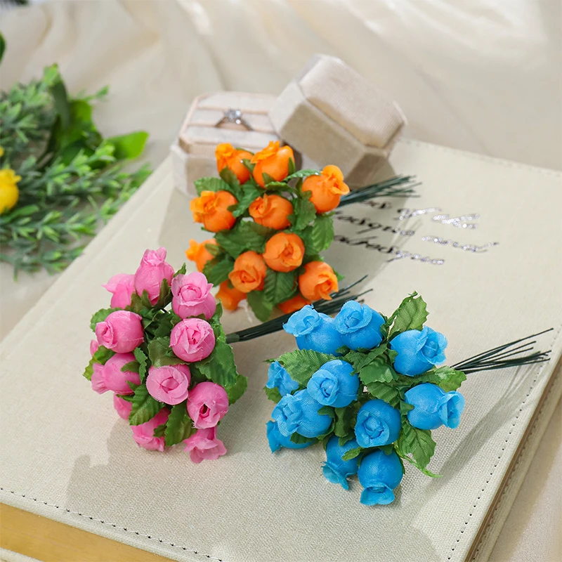 60/120Pcs 6cm 인공 장미 꽃 꽃다발 실크 가 - Baby Breath Dried 리뷰 및 가격