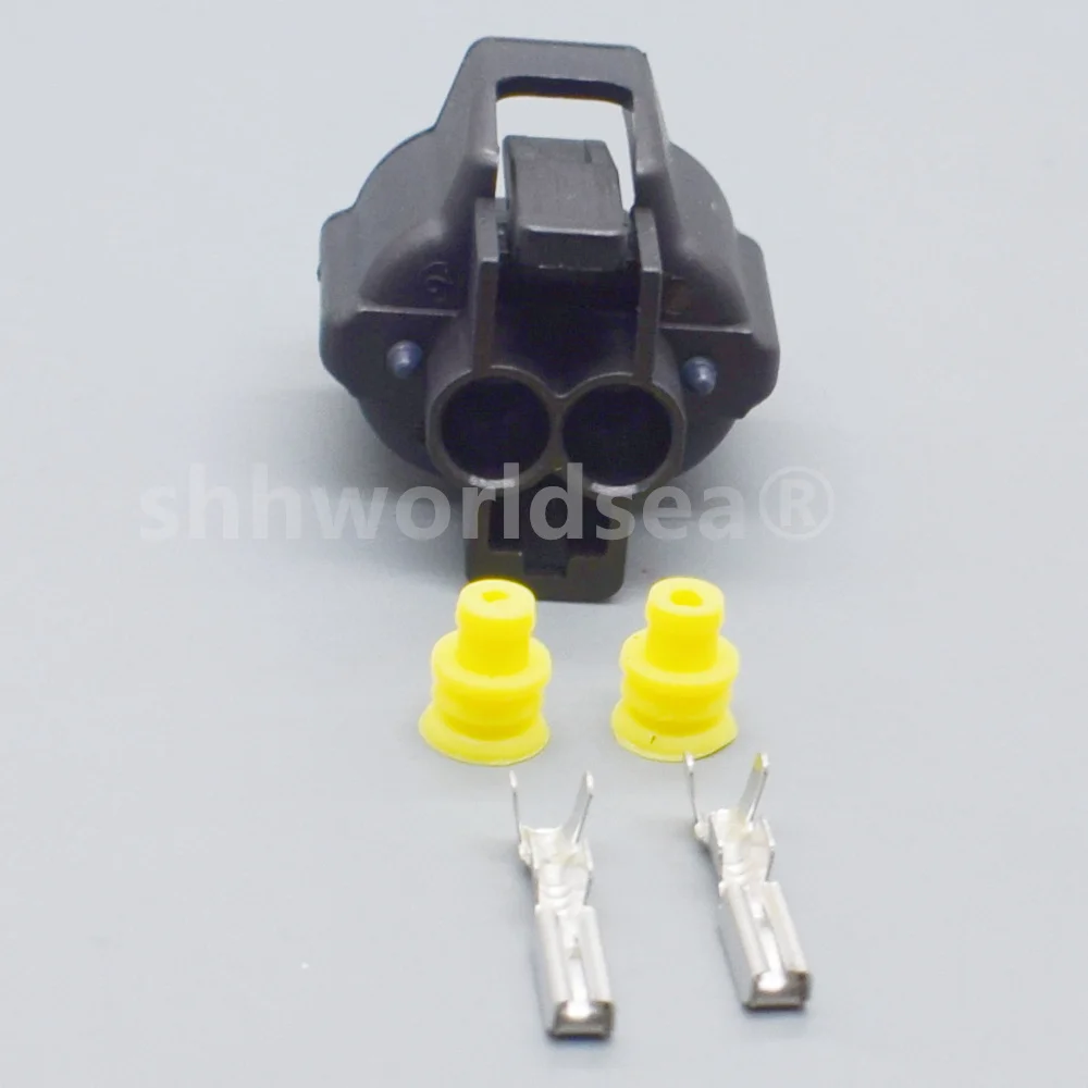 shhworldsea 2Pin Automobile connector waterproof housing DJ70230A-2.2-21 Wire harness plug terminal