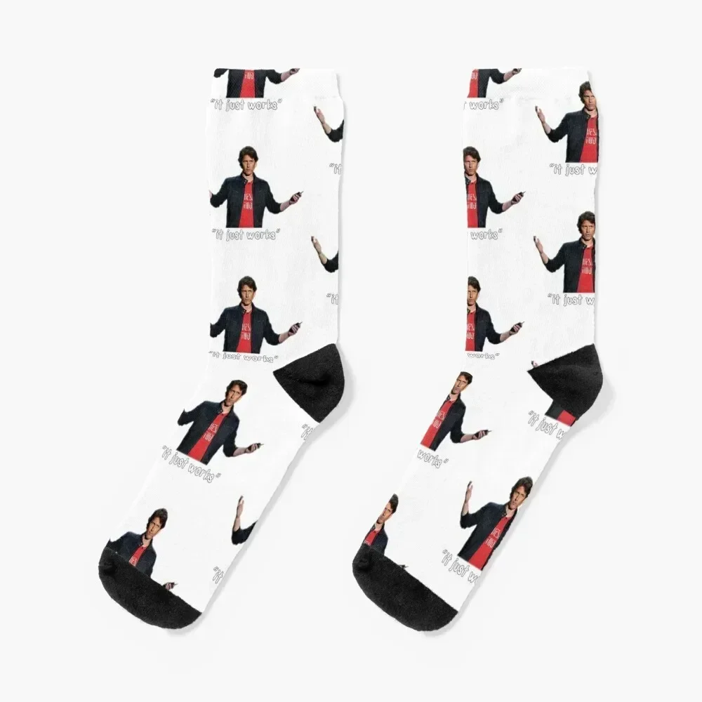 جوارب Todd Howard "It just Works" للركض في فصل الشتاء، أفكار هدايا عيد الحب الفاخرة للرجال والنساء