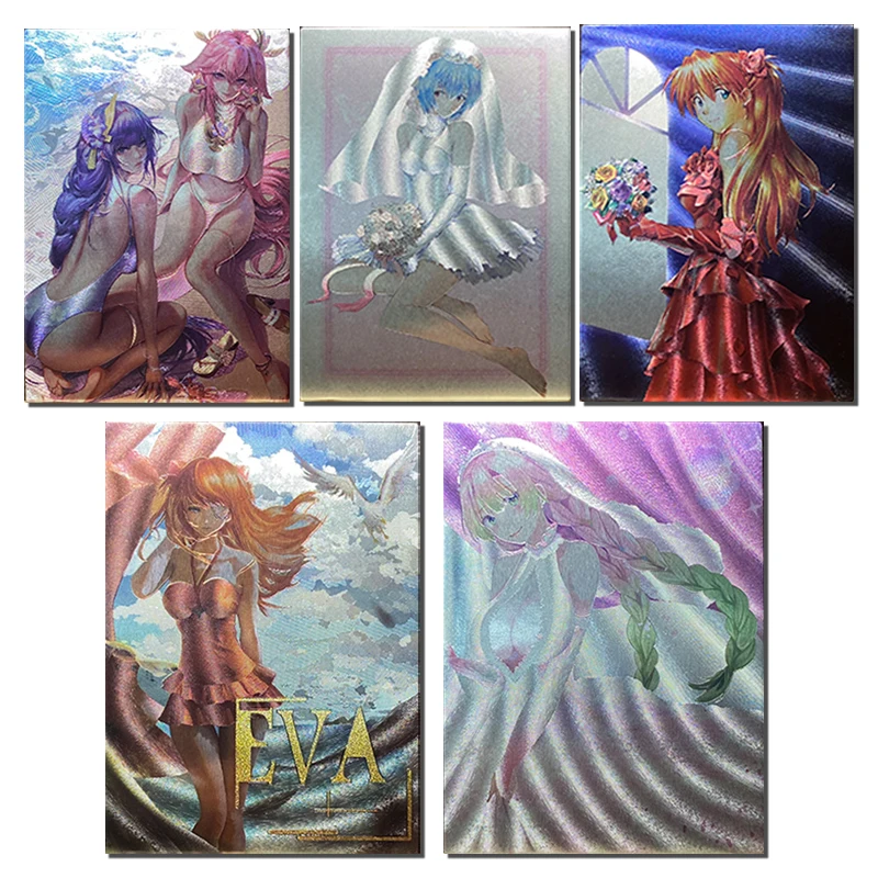 

Goddess Story Asuka Langley Soryu Beelzebul Beautiful characters DIY homemade flashcards collection boy Birthday Christmas gifts