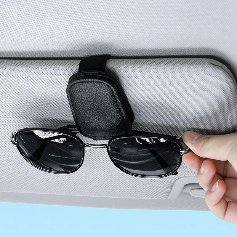 

Car Glasses Holder for Sun Visor, Multi-Functional Clip Organizer for Sunglasses, Universal Car Organizers Accessories