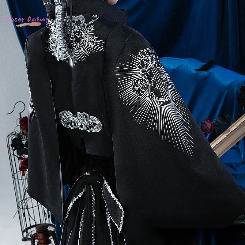 Coser Game Черный дворецкий Сиэль Фантомхайв Косплей Костюм Униформа Хэллоуин Карнавал Вечеринка Рождественская игра Ролевая одежда Одежда