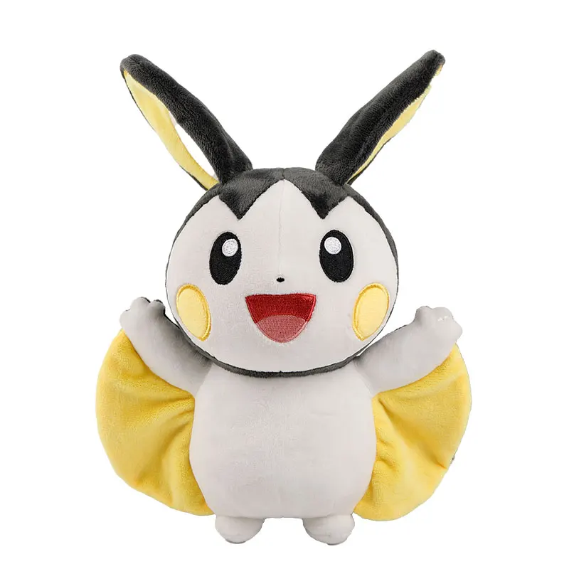 26cm Emolga Plush Toys Pokemon Stuffed Doll Kawaii Anime Room Decor Lovely Petauristidae Plushies Xmas Gifts Birthday Present