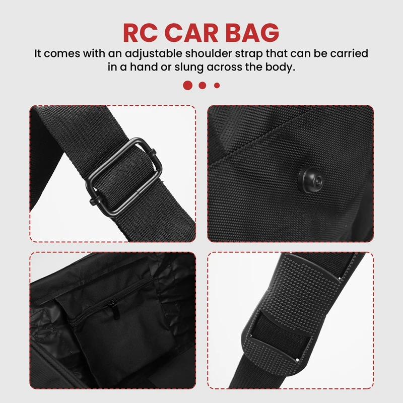 Duffel Bag Waterproof Storage Bag For 1/10 RC Crawler Drift Cars Axial SCX10 90046 Traxxas TRX4 D90 TF2 MST Tamiya HSP