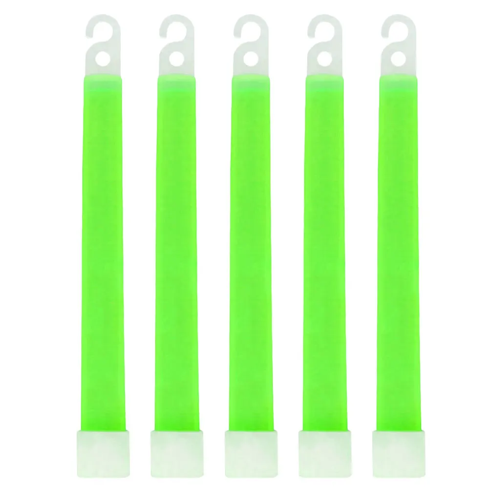 /10pcs Fluoreszenz-Leucht stab Militär-Leucht stäbe mit Haken im Freien Notlicht-Leucht stäbe im Dunkeln