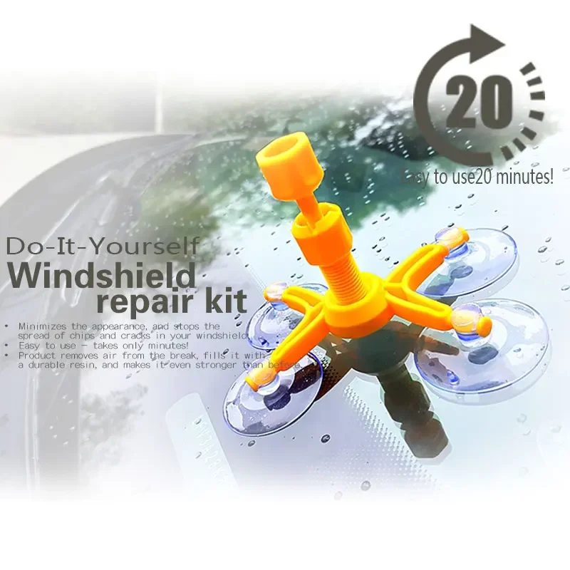 Windshield Repair Fluid New Upgrade Car Cracked Glass Restore DIY Auto Window Scratch Fix Glass Care No Trace Car Accessories